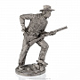 Оловянный солдатик миниатюра "Ковбой с ружьем", фотография 2. Интернет-магазин ЛАВКА ПОДАРКОВ